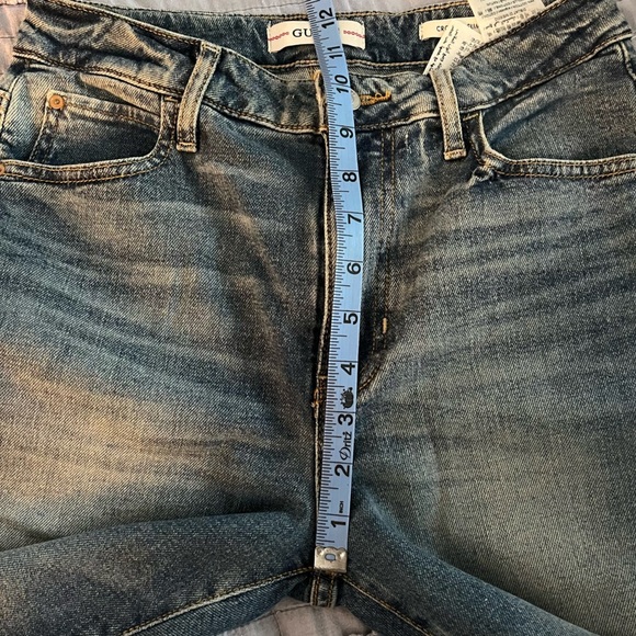 Guess Cropped Slim Straight Jeans Size 26 - Picture 11 of 11